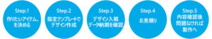 フルオーダー製作の流れ